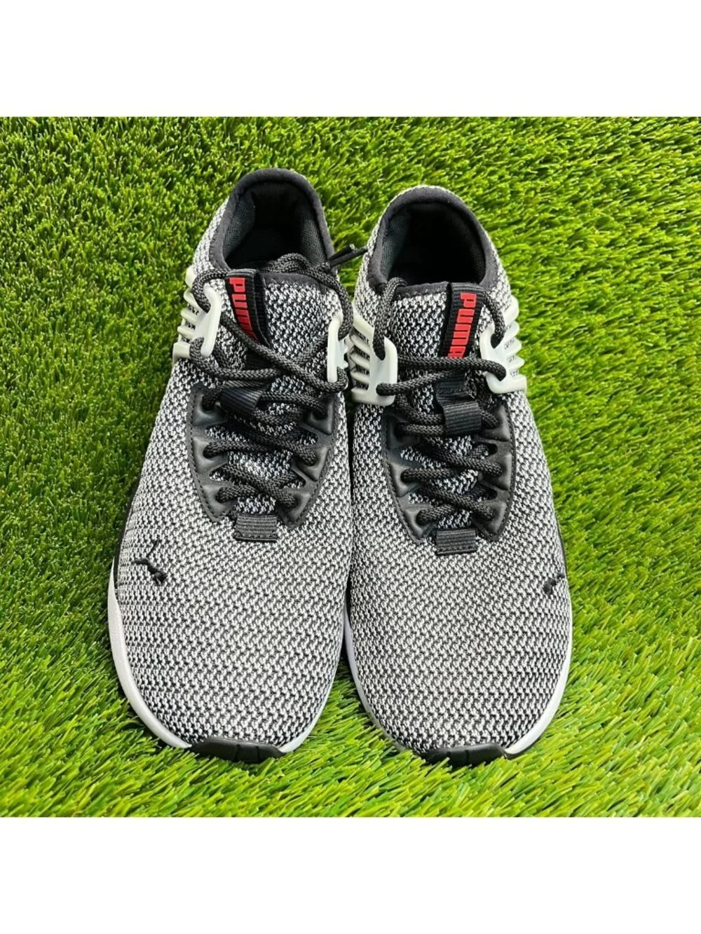Puma Pacer Future Mens Size 10.5 Gray Black Athletic Running Shoes Sneakers